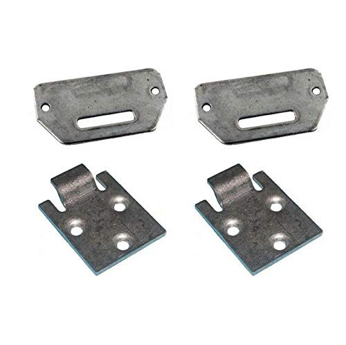 3G Seat Hinge Plate Set _2 Male  and  2 Female_ for EZGO Golf Carts G and E 1995 Plus