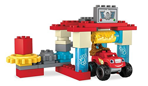 Mega Bloks Blaze & The Monster Machines Axle City Truck Wash Building Set Building Kit Mega Bloks Blaze & The Monster Machines Axle City Truck Wash Building Set Building Kit