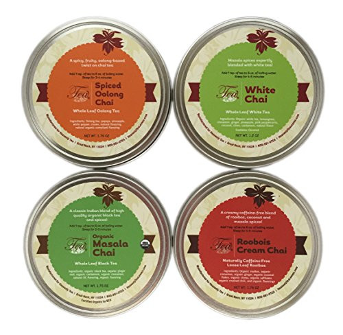 Heavenly Tea Leaves Tea Sampler, Chai, 4 Count Heavenly Tea Leaves Tea Sampler, Chai, 4 Count