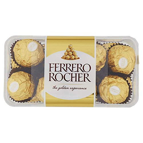 FERRERO ROCHER CANDY HAZELNUT CHOCOLATES 7 OZ by Ferrero Rocher