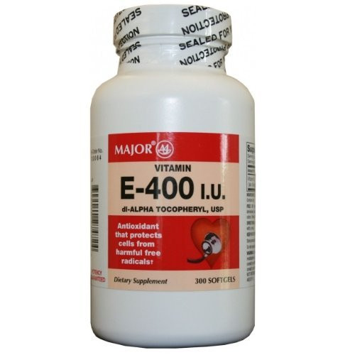 Vitamin E 400 IU_ 300 Softgels
