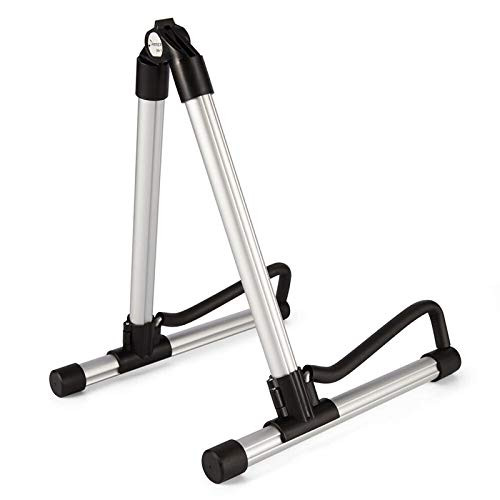 POWSTRO K Guitar Stand Folding Universal A frame Stand_ Classical Electric Guitar Stand_ Compact Acoustic Guitar Stand for Acoustic Electric Guitar Guitar Floor Stand Holder