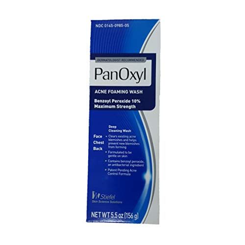 PanOxyl Foaming Acne Wash Maximum Strength 5.5 oz _Pack of 2_ PanOxyl Foaming Acne Wash Maximum Strength 5.5 oz _Pack of 2_