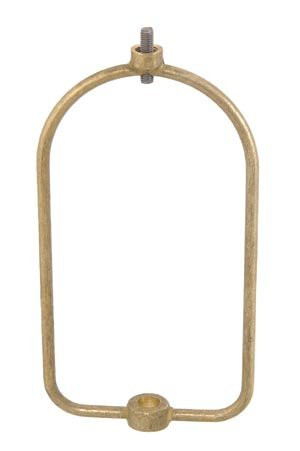 B and P Lamp 7 1 2 inch  Heavy Duty Boudoir Lamp Harp