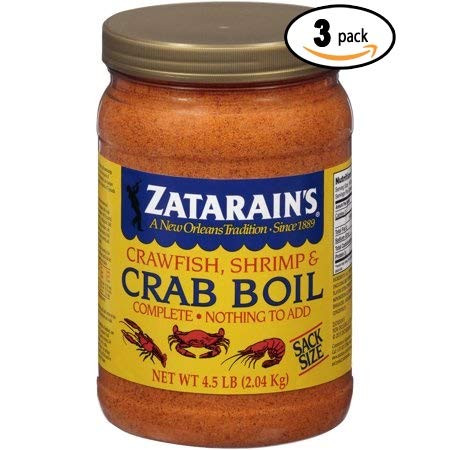 Zatarains Pre_Seasoned Crab and Shrimp Boil 72 Ounce _Pack Of 3_