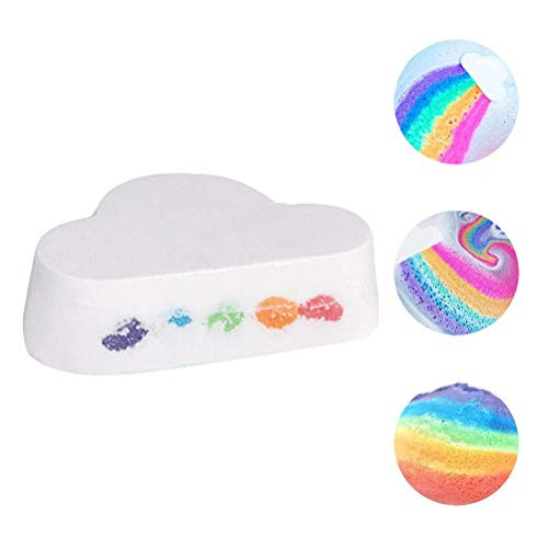 Rainbow Cloud Bath Bomb Essential Oil Bathing Ball Bubble Exfoliating Moisturizing Skin Care Natural Bubble Shower Bombs Ball