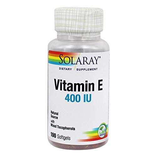 Vitamin E_400 IU Solaray 100 Softgel Vitamin E_400 IU Solaray 100 Softgel