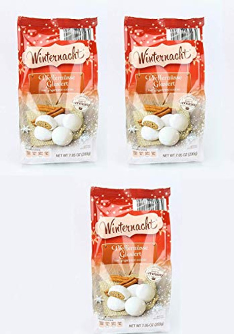 Winternacht Pfeffernusse Glasiert_ Iced Gingerbread Cookies _pack of 3 7.5 Ounce_ Winternacht Pfeffernusse Glasiert_ Iced Gingerbread Cookies _pack of 3 7.5 Ounce_