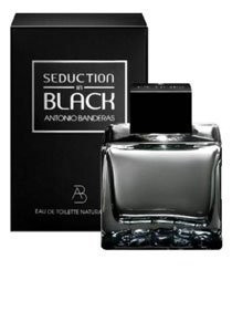 Antonio Banderas Seduction In Black Cologne for Men 3.4 oz Eau De Toilette Spray