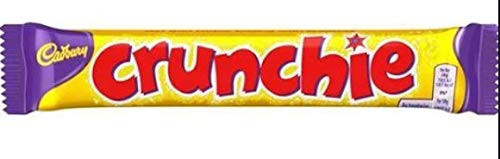 Cadbury Crunchie Bars _ Total 12 bars of British Chocolate Candy _ Cadbury Crunchie Cadbury Crunchie Bars _ Total 12 bars of British Chocolate Candy _ Cadbury Crunchie