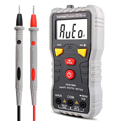 Kaemeasu Portable Smart Digital Multimeter DC AC High Precision Intelligent Measurement Resistance Capacitance Meter NCV Test TKM_DM05D