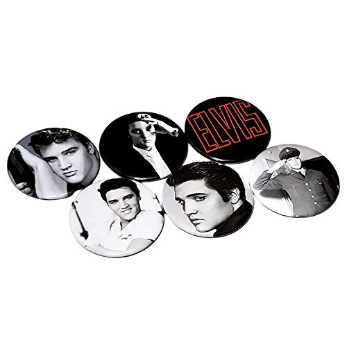 Elvis Presley Fridge Magnet Set Gifts Artwork Gospel Albums Greatest Hits G.I. Blues Movie Nashville Country Girl Birthday Decor