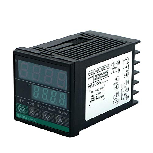 pedkit REX_CH102FK02_MVABN Intelligent Temperature Controller Digital Display 0_400? K Type Relay SSR Output