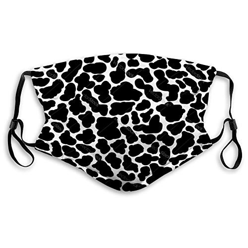 P.Scott Face Cover for Outdoor Comfortable Reusable Mouth Cover Seamless Texture of Animal Skin Comfortable Covers