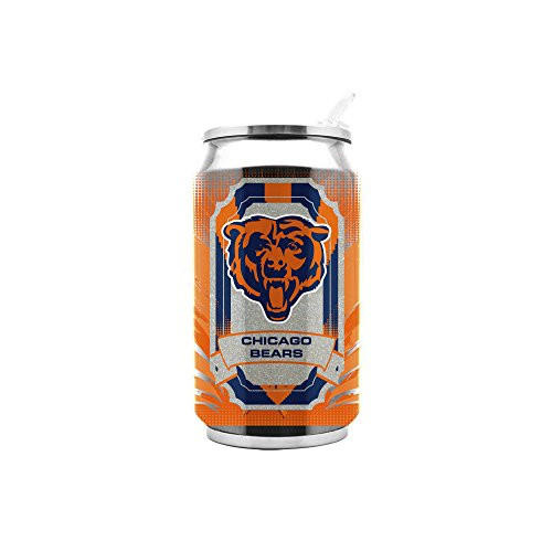 Duck House NFL Chicago Bears 16oz Double Wall Stainless Steel Thermocan Duck House NFL Chicago Bears 16oz Double Wall Stainless Steel Thermocan