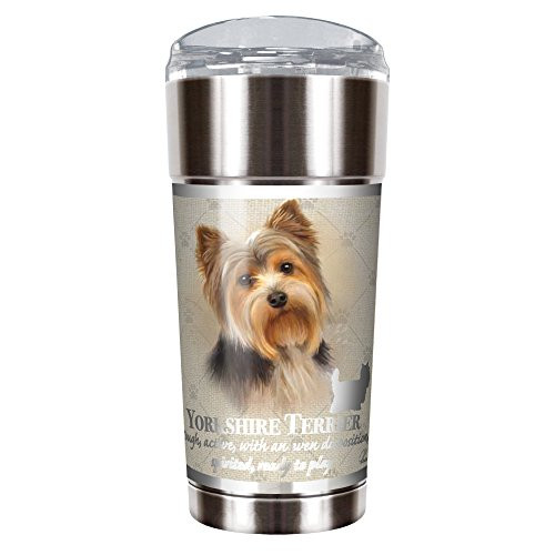 Howard Robinson - Yorkshire Terrier 24oz Vacuum Insulated Travel Tumbler