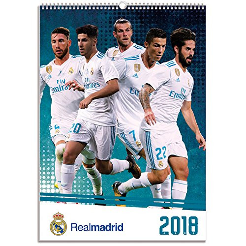 UKSoccershop Real Madrid F.C. Calendar 2018