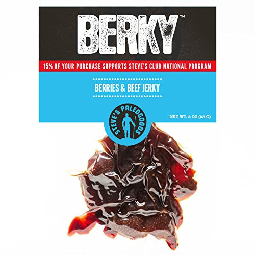 Steve's PaleoGoods_ PaleoKit Berky _Berries and Jerky__ 2 oz _Pack of 3_
