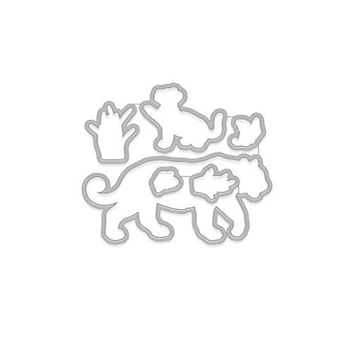 Hero Arts Color Layering Tiger Frame _C_ Paper Die Cut