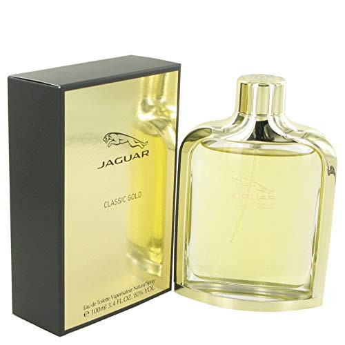 Jaguar Classic Gold By Jaguar Eau De Toilette Spray 3.4 Oz For Men