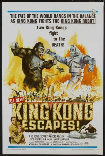 King Kong Escapes Poster Movie B 27x40