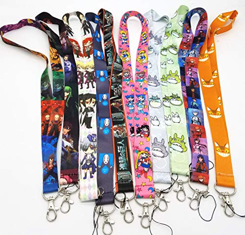 10 Stylish Fairy Tail P_Chan Jiji Sonic NECK KEY CHAIN LANYARD Strap Set 93 10 Stylish Fairy Tail P_Chan Jiji Sonic NECK KEY CHAIN LANYARD Strap Set 93