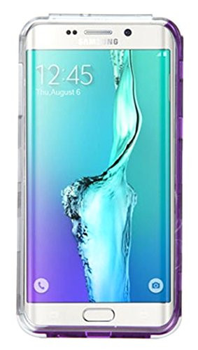 MyBat Cell Phone Case for Samsung Galaxy S6 edge Plus - Retail Packaging - Silver/White