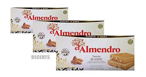 El Almendro Soft Almond Turron 7oz _200 G_ 3 pack