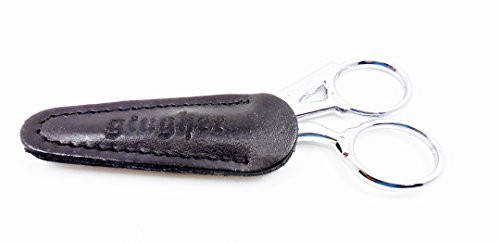 Gingher G_CST 3_1 2 inch Stork Embroidery Scissors _Chrome Handle_