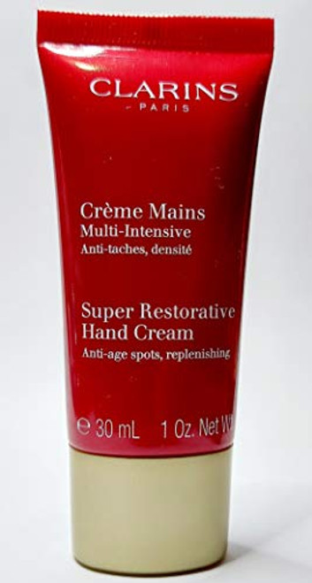 Clarins Super Restorative Hand Cream 1 Oz. 30 Ml. Travel Size Clarins Super Restorative Hand Cream 1 Oz. 30 Ml. Travel Size