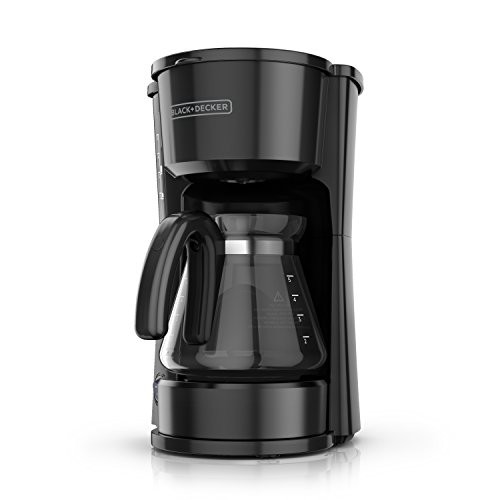 BLACK+DECKER 5-Cup Coffeemaker, Black, CM0755BZ