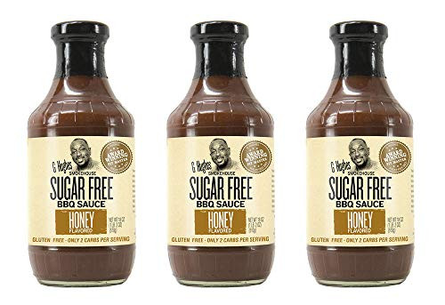 G Hughes Sugar Free Honey BBQ Sauce 18 oz _3 Pack_ G Hughes Sugar Free Honey BBQ Sauce 18 oz _3 Pack_