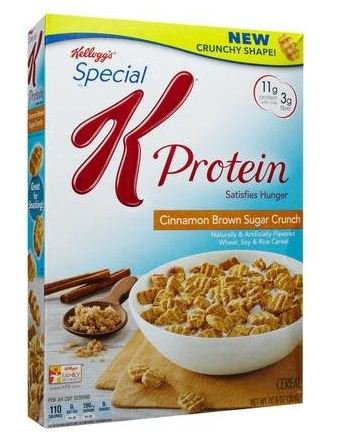 Kellogg's Special K Special K Protein Cereal _ Cinnamon Brown Sugar Crunch _ 10.8 oz _Pack of 2_