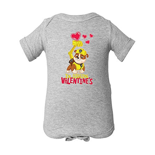 Nickelodeon Green Light Paw Patrol Valentine's Apparel PP1090_ G.A.4400_ HTHR_ 6TO12