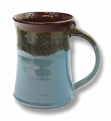 Clay in Motion Handmade Ceramic Large Mug 20oz - Ocean Tide
