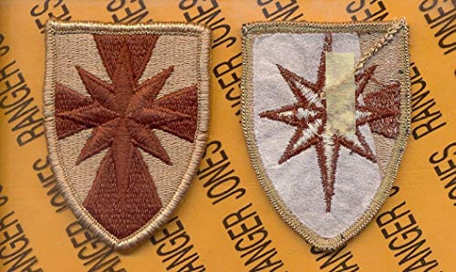 US Army 8th FASC Sustainment Brigade Desert DCU Uniform Patch m e