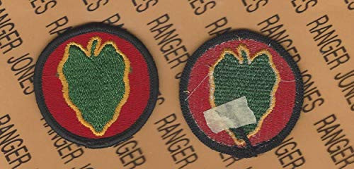 US Army 24th Infantry Division Dress Uniform Patch m e