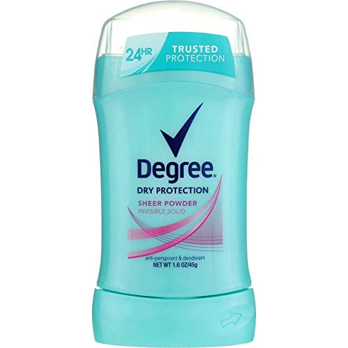 Degree Women Anti_Perspirant and Deodorant Invisible Solid_ Sheer Powder 1.6 oz _Pack of 7_