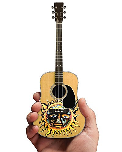 Iconic Concepts 2M-S09-5006 Sublime Large Sun Face Mini Replica Acoustic Guitar