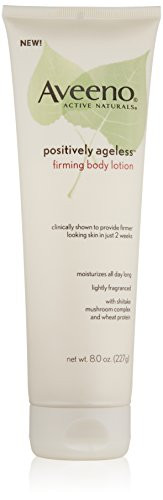 Aveeno Body Moisture Positively Ageless Firming Body Lotion_ 8 Ounce _Pack of 3_