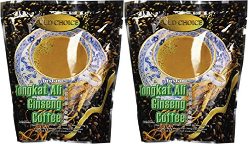 Gold Choice Instant Tongkat Ali Ginseng Coffee  2 Packs