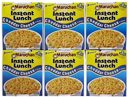 Maruchan Instant Lunch Cheddar Cheese Flavor Soup _ 2.25 oz _ 6 Pack