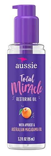 Aussie Total Miracle Restoring Oil 3.2 Ounce Apricot _95ml_ _3 Pack_