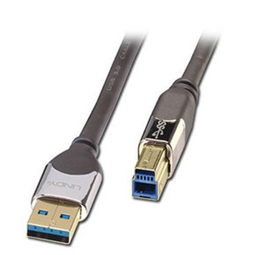 LINDY 1 Meter CROMO USB 3.0 Type A to B Cable _41611_