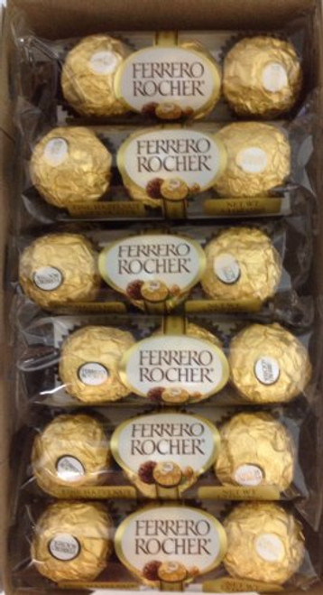 Ferrero Rocher Fine Hazelnut Chocolates 3pk 12ct Ferrero Rocher Fine Hazelnut Chocolates 3pk 12ct