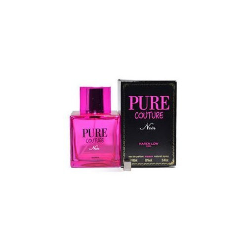 PURE COUTURE NOIR BY KAREN LOW PERFUME FOR WOMEN 3.4 OZ   100 ML EAU DE PARFUM SPRAY