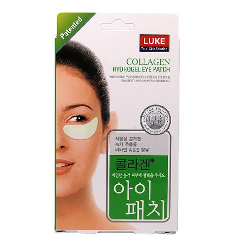 Luke Eye Patches Dark Circle Pads Collagen Hydrogel Sheets 10 Pairs _20 Sheets_
