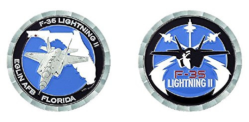 Eglin Air Force Base F_35 Challenge Coin