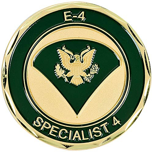 E_4 Army Specialist Coin