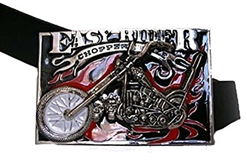 K's Novelties Bike Biker Motorcycles Easy Rider Ride Chopper Metal Belt Buckle